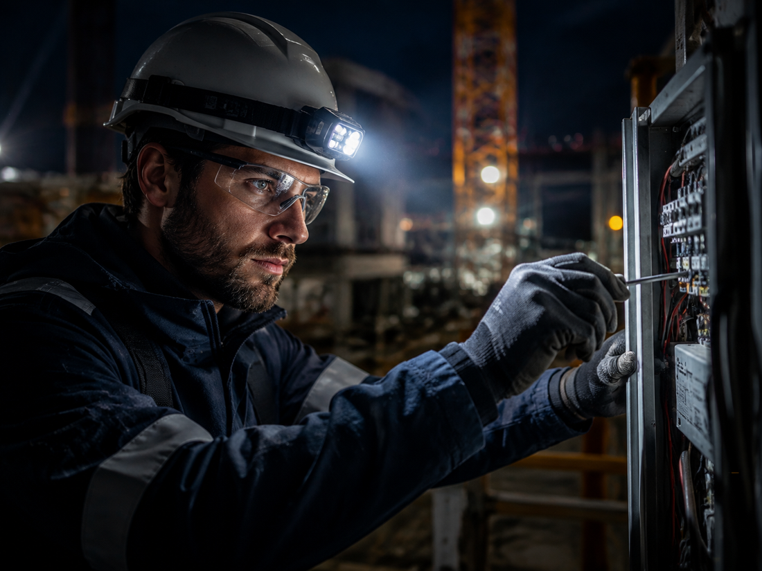 LED Work Glasses for Night Work