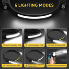 COB LED Motion Sensor Headlamp