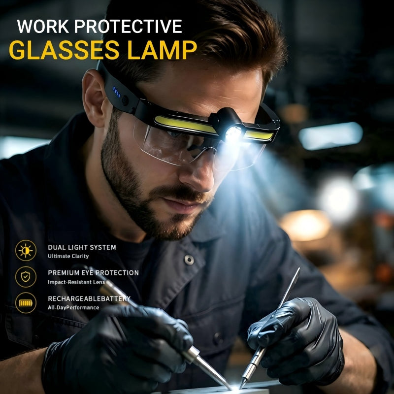 Work Protective Glasses Lamp