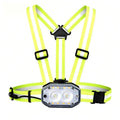 LED Reflective Running Vest Light