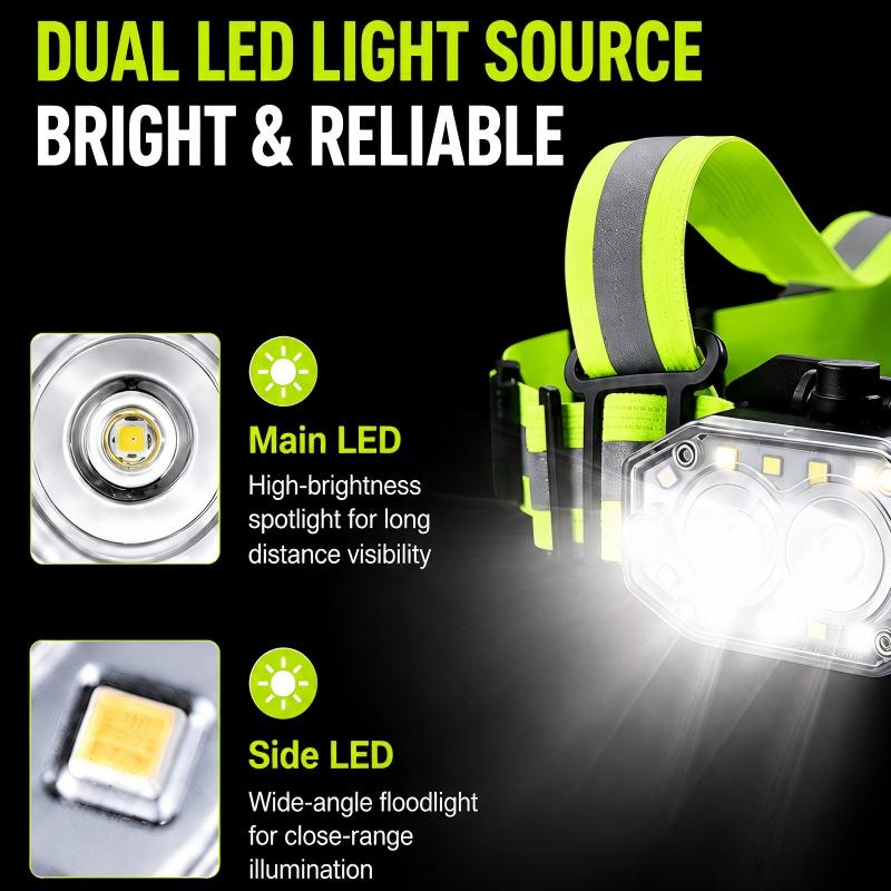 LED Reflective Running Vest Light