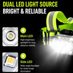 LED Reflective Running Vest Light