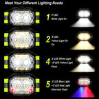 LED Reflective Running Vest Light