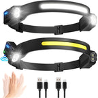 COB LED Motion Sensor Headlamp