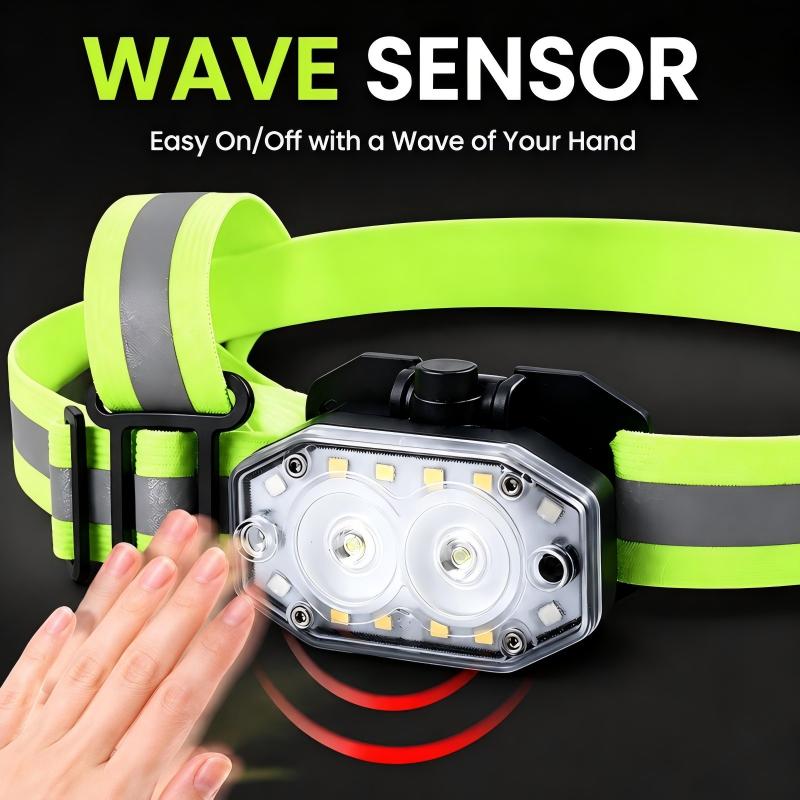 LED Reflective Running Vest Light