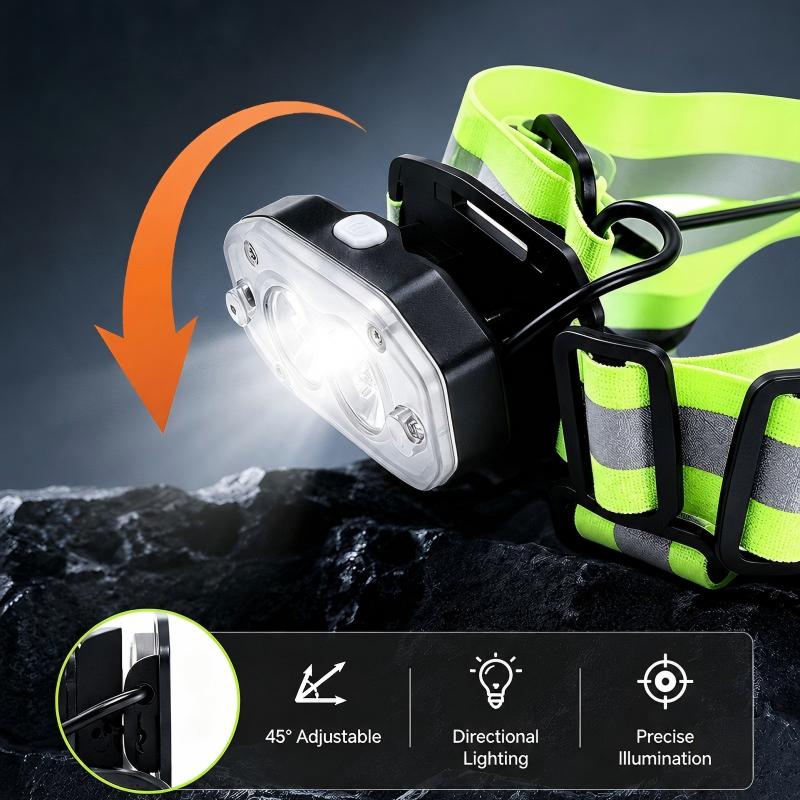 LED Reflective Running Vest Light