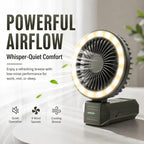 Handheld Fan with Flashlight