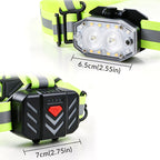 LED Reflective Running Vest Light