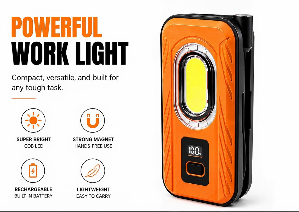 Magnetic COB Work Light